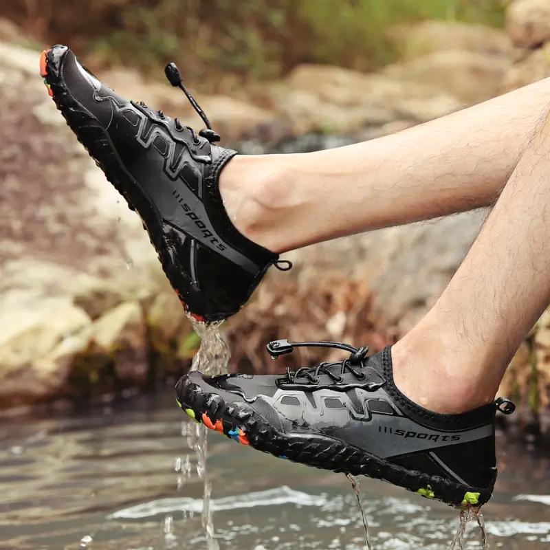 Sepatu Pantai Aqua Wading Shoes Waterproof Diving Beach Renang Sepatu Air Surfing Outdoor 1