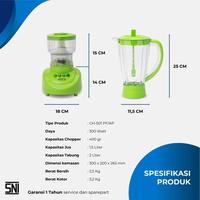 Gambar MIYAKO CH-501 PF/AP Blender Chopper 1.5 dari Miyako Home Appliances Kota Administrasi Jakarta Utara 5 Tokopedia