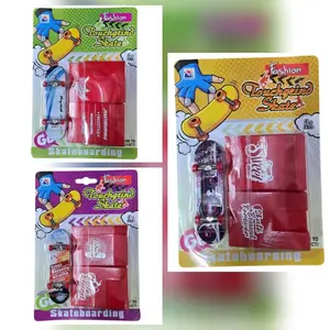 Mainan skateboard mini dengan arena-Skatepark ( Techdeck) Fidget