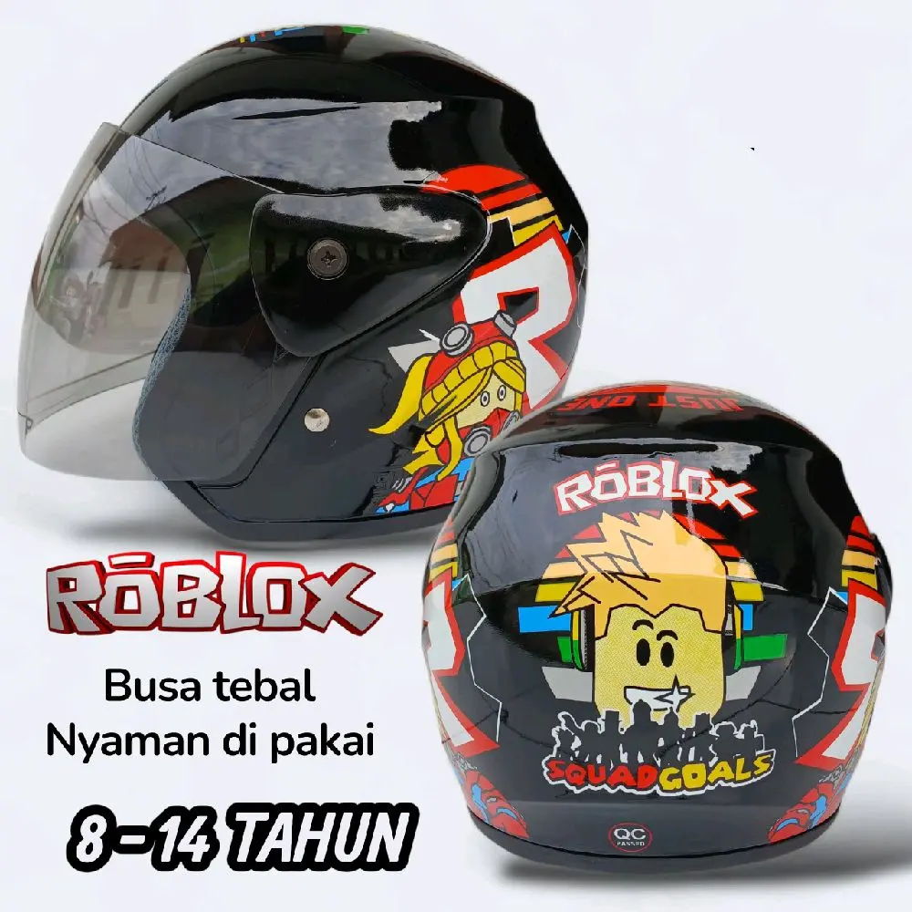 Helm anak  Vtr remaja  SD SMP  motif SNI premium usia 8 - 15 tahun - helm Evo anak remaja SNI