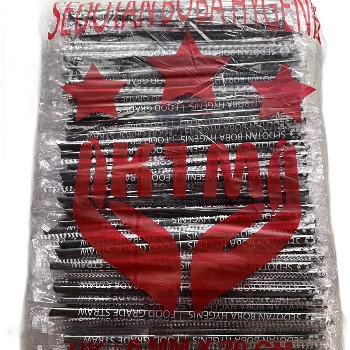 Sedotan Boba Higinis K1M Isi 500pcs - Kecil Minuman