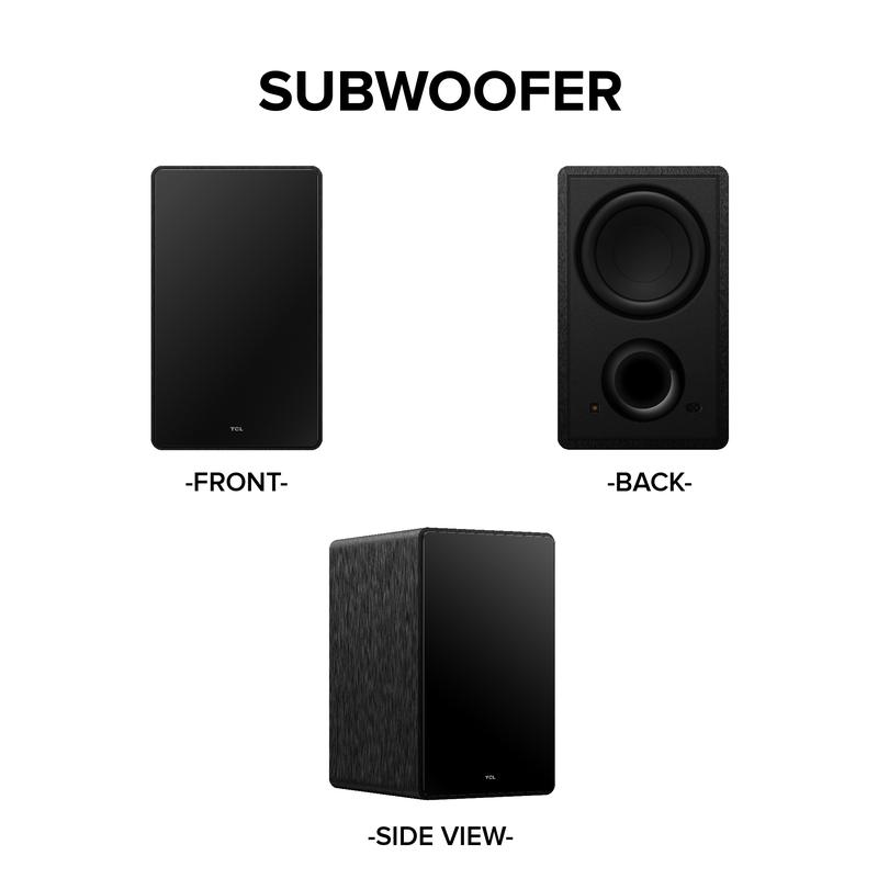 TCL Q75H  Home Theater Soundbar with Dolby Atmos|200W Hi-Fi Bass|wireless Subwoofer|Bluetooth 5.1 4