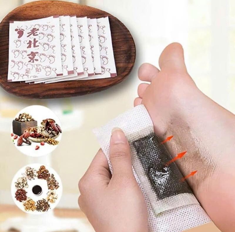 Product Introduction of ( Mua 5 Tặng 2) Combo 5 Hộp Miếng Dán Chân Ngải Cứu Ông Lão Bắc Kinh - 50 Miếng 1 Hộp Tặng 2 Hộp 24 Miếng Dán Cổ Vai Gáy Đa Năng 10