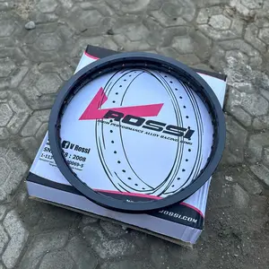 [ HARGA PERBIJI ] VELG RUJI VROSSI ORIGINAL RING 17 UKURAN 140 160 185 WARNA HITAM GLOSSY PNP SEMUA MOTOR VELG JARI JARI