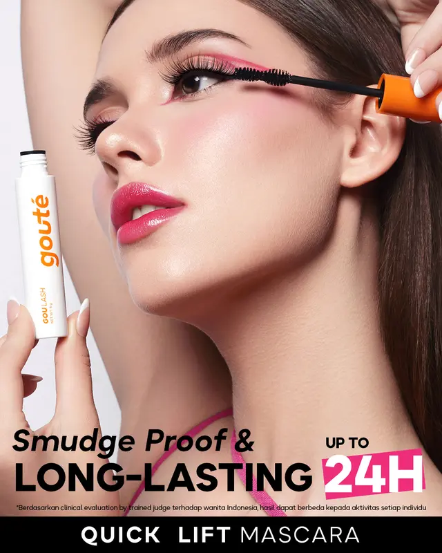 gouté Goulash - Quick Lift Mascara - Long-lasting up to 24H │ Waterproof │ Smudgeproof │ High-Pigmented 2