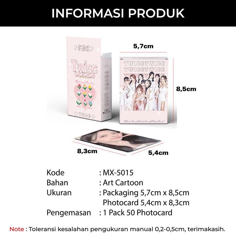 Product Introduction of Yarra Photocard Hologram Lomo Foto Card Newjeans Nct Bts Blackpink Boy Band Kpop Korea Isi 50 Pcs 18