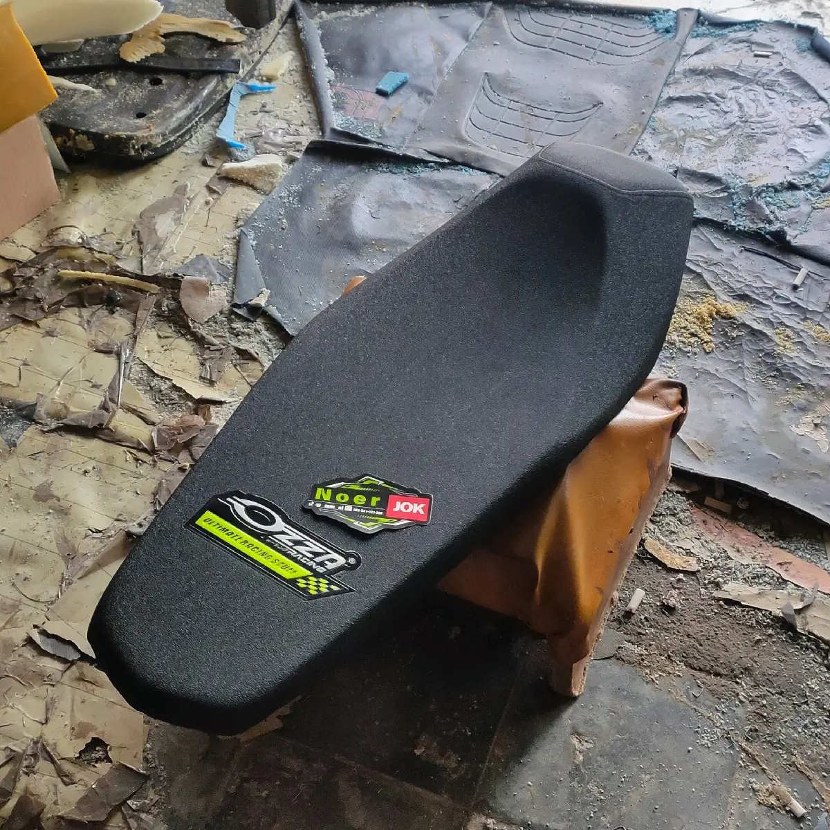 jok mx king 150 roadrace amplas ozza-jok roadrace mx king single seat jok tipis mx new malay style