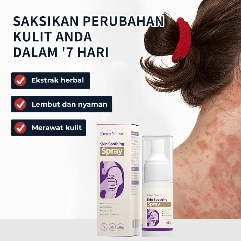 Kreain Krim Perbaikan Eksim Memperbaiki kulit eksim yang gatal, kemerahan, dan bercak putih Meredakan gatal-gatal Menghilangkan rasa gatal Melembapkan dan menutrisi kulit 0