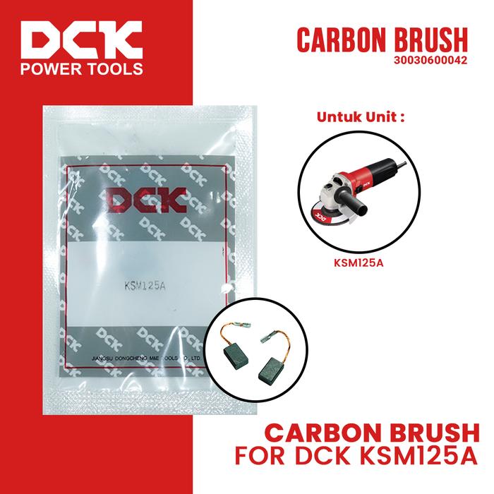 Gambar Carbon Brush/Arang untuk Gerinda 5 Inci KSM/DSM/ASM125A dari DCK Power Tools Indonesia Kota Administrasi Jakarta Barat Tokopedia