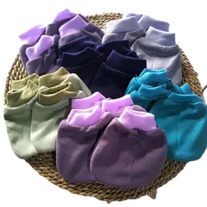 [PROMO CUCI GUDANG] 6-12 set sarung tangan & sarung kaki bayi polos