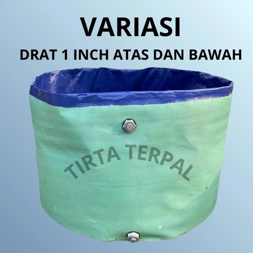 KOLAM + DRAT 1 INCH ATAS BAWAH