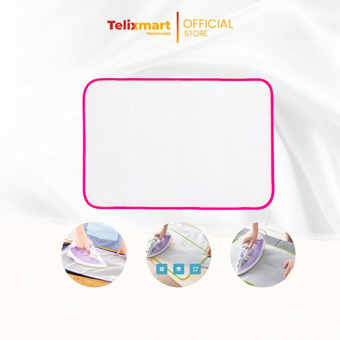 Gambar DoraHomi Alas Pelapis Setrika Baju Pakaian Tahan Panas Ironing Mat Protective Cloth Anti Lengket dan gososng dari Telixmart Indonesia Kota Administrasi Jakarta Timur Tokopedia