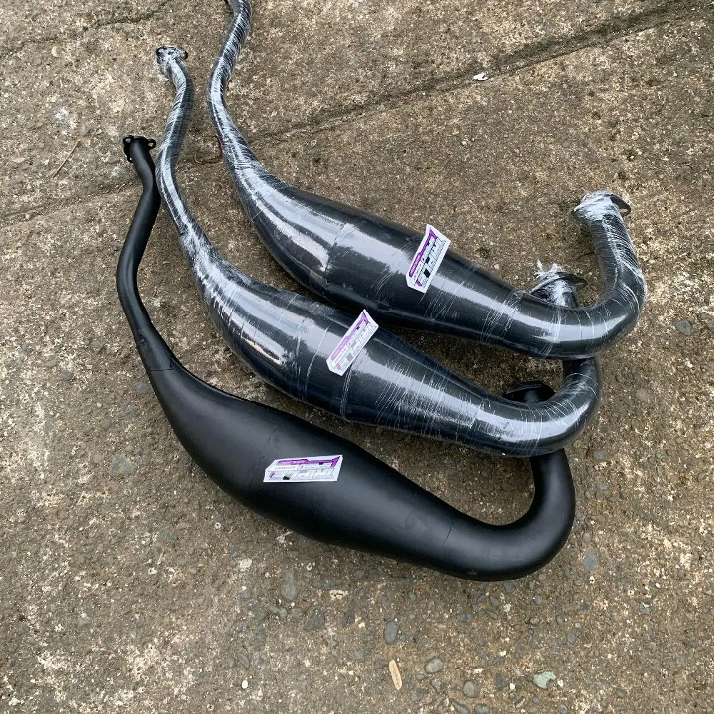 knalpot ninja 2 tak chamber only asli pres Motorcycle