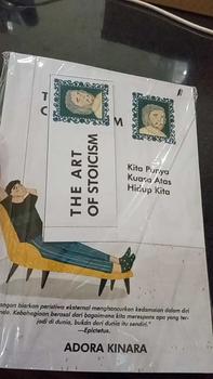 Product Review of THE ART OF STOICISM : ADORA KINARA Psychology buku filsafat from Y** 1