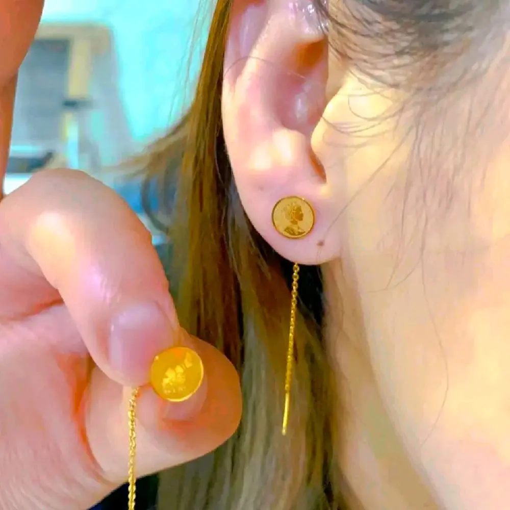 ANTING Titanium Serut Juntai KOIN ELIS4BETH