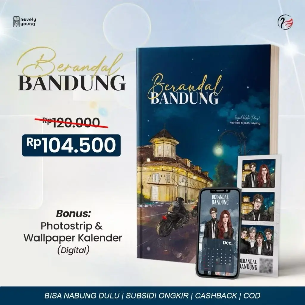 (Bonus Photostrip) Novel Berandal Bandung by Djiiwaraga - Redswan Books