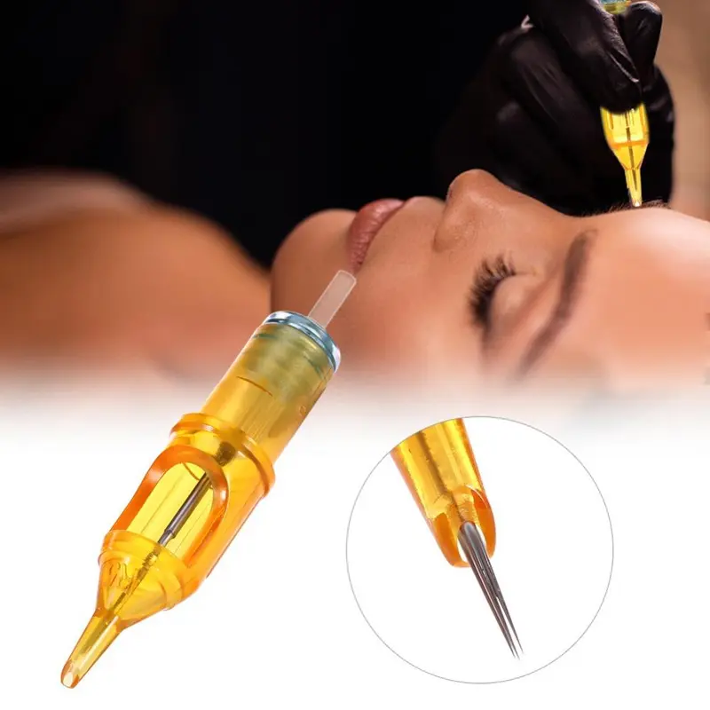 5 chiếc kim cho máy pen xăm hay còn gọi là máy bút xăm Cosmetic Mỹ Phẩm kim  xăm 3