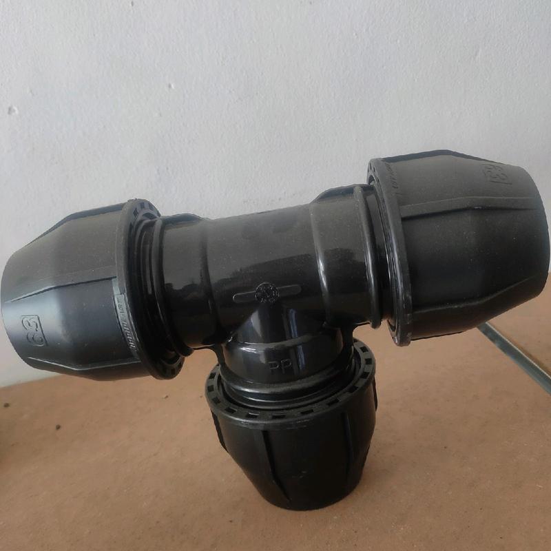Equal TEE atau Sambungan Pipa Hdpe UK 1/2 Inch Tee HDPE 20MM 4