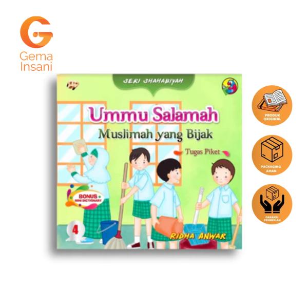 Gambar Buku Anak Islami - Seri Shahabiyah 4 : Ummu Salamah dari Gema Insani Kota Depok Tokopedia