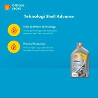 Gambar Oli Mesin Motor Matic Shell Advance City Scooter 10W-40 Kemasan 1 Liter dari Shell Select Bandung Kota Bandung 4 Tokopedia