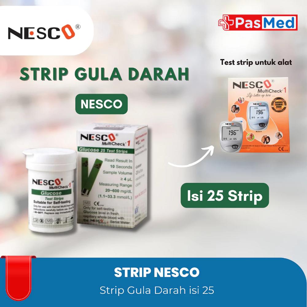 PASMED | NESCO STRIP GULA DARAH MURAH MERIAH!!!
