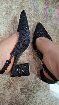 Product Review of Bine 0188 Sepatu Heels Wanita Heels Pesta Heels Wedding Platform Hak Tahu 6cm Hitam/Beige/Pink from H**i M**e 0