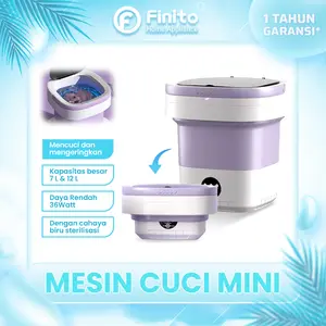 Mesin Cuci Mini Dan Pengering Pakaian Mesin Cuci Lipat Kapasitas 7 & 12 Liter