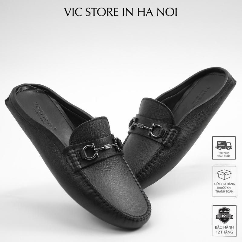 Giày Sục Nam Nam Da Bò Cao Cấp- Dễ Phối Đồ S-3639