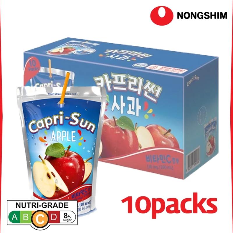 Color Less Apple Nongshim Capri-sun Apple (10PCS) / Colorless, refreshing juice - TikTok ...