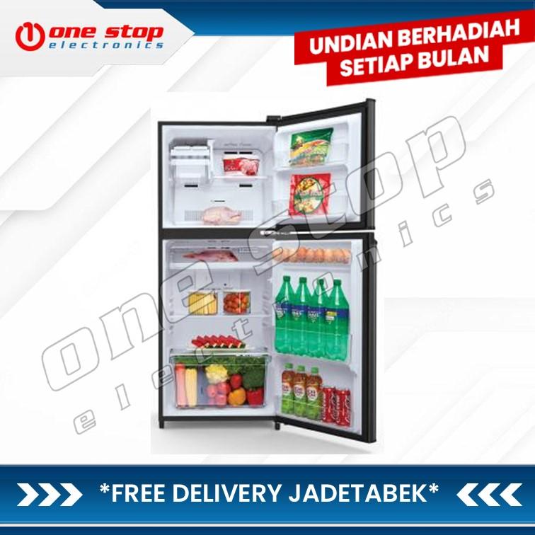 SHARP SJ-236MN-HS Kulkas 2 Pintu Kirei Series 205L 1