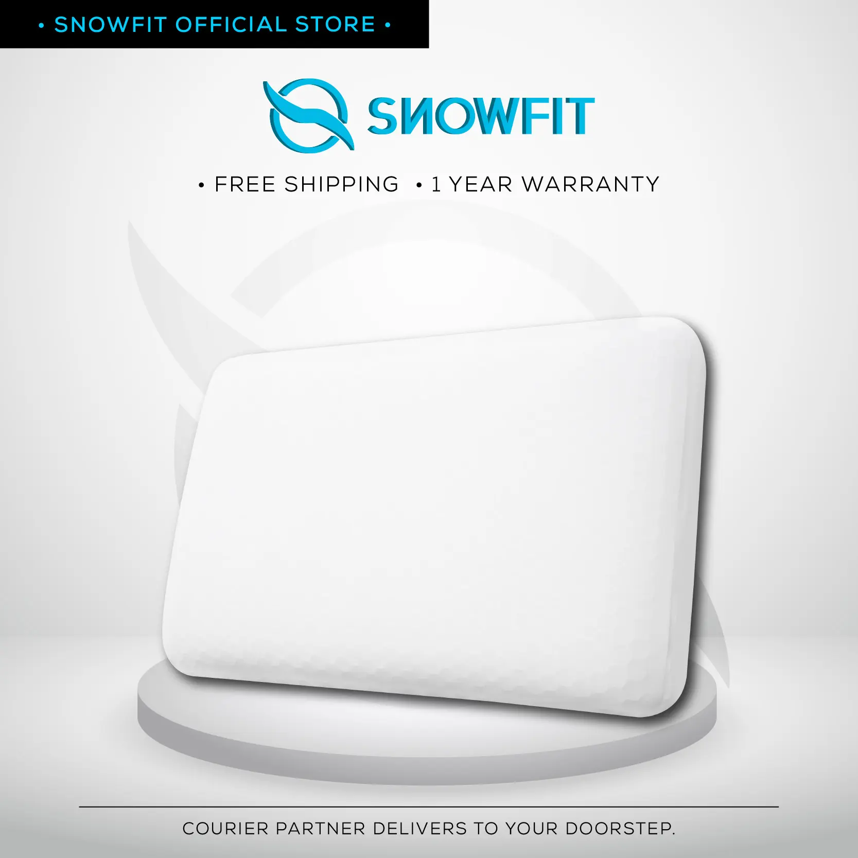 SNOWFIT Airy Cool 3D Breathable Memory Foam Pillow