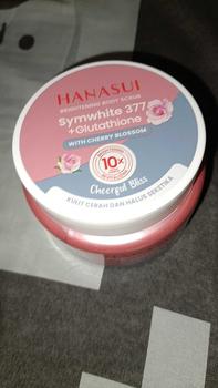Product Review of ENVIO - Hanasui Brightening Body Scrub 200gr - Scrub Mencerahkan Kulit Hanasui from r**6 0