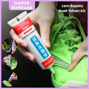 DB68 Lem Sepatu Kuat Tahan Air Cairan Penambal Sol Sepatu Sendal Heels Lengket Waterproof / Lem Sepatu Hanjiao Super Kuat Resin