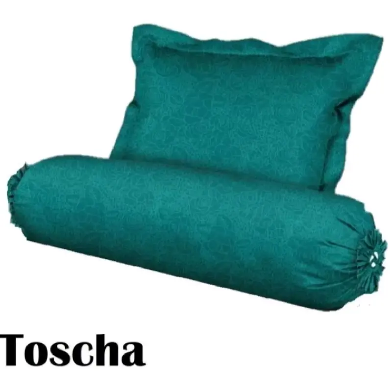 set 2 sarung bantal 2 sarung guling bahan katun adem dan tidak luntur ukuran sarban 45x60 cm ukuran sargul 33x90 cm 2