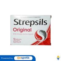Gambar STREPSILS ORIGINAL BOX 12 TABLET dari Apotek Tower Farma By GoApotik Kota Surabaya 1 Tokopedia