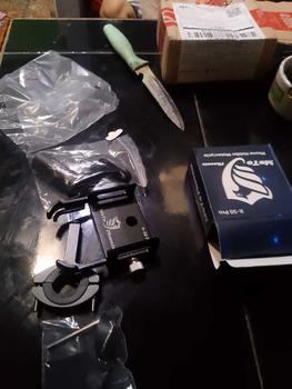 Product Review of ( FULLSET ) Holder Motor MoTo Phoenix X-50 Pro Full Logam dengan Bracket Extention Spion Motor Phone Holders & Mounts from u**5 1