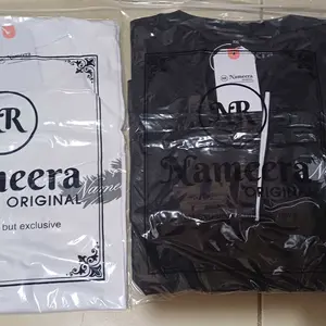 BBC Nameera Terbaru kaos  Belah Samping Motif Bulu Combed 20s Polos Nyaman Santai Baju Atasan Panjang Dewasa Basic Simple