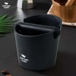Wadah Ampas Kopi Espresso Knock Box Container Model B - EA026 - Black