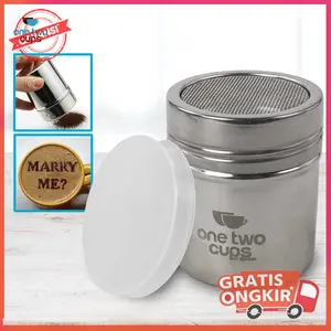 Penabur Bubuk Stensil Kopi Coklat Gula Barista 350ml - HY1801504