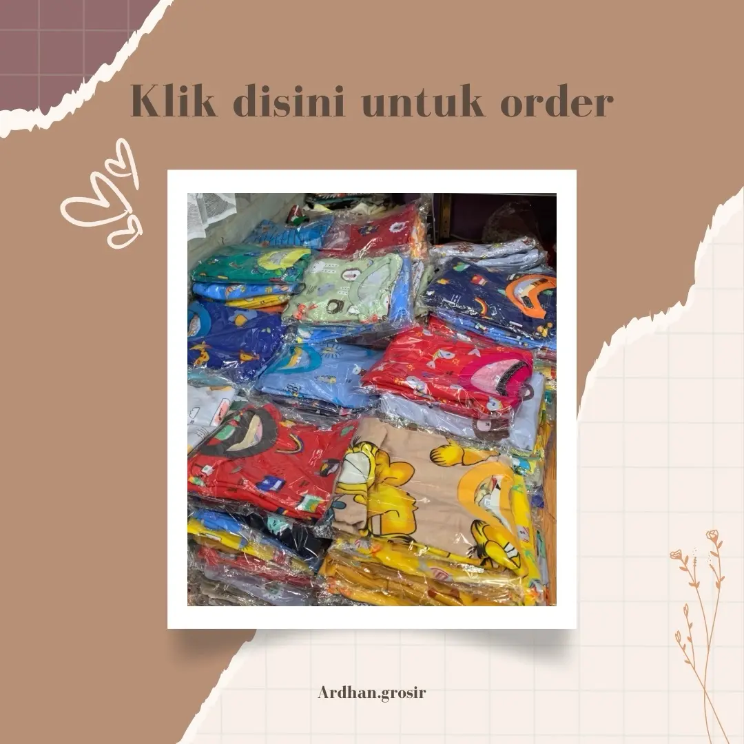 Paket bundling baju anak murah