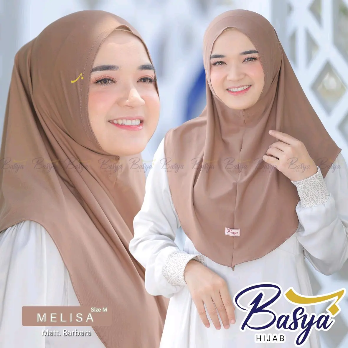 HIJAB MALAY size M dan L•Jilbab Malay• Kerudung Malay• Hijab Instan • Bergo Malay• Bergo Daily Muslim Wanita Nyaman•Melisa M