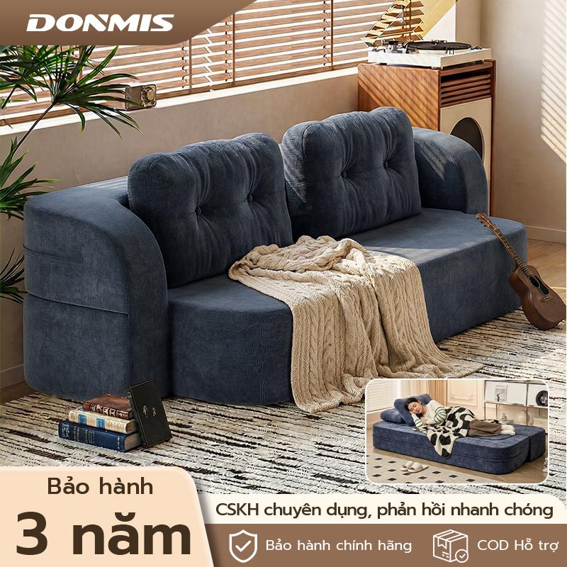 Ghế sofa DONMIS Thiết kế 2 trong 1 đa năng gấp gọn - Lớp bọt nệm 45D siêu đàn hồi,chống rách cao cấp,ghế lười | sofa giường gấp gọn|sofa phòng khách
