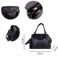 Gambar GlowShe ANUVA BAG | Top Handle Bag Tas Selempang Wanita Premium Women Sling Bag Shoulder Bag - Dark Brown dari GlowShe Bags Kab. Sidoarjo 3 Tokopedia