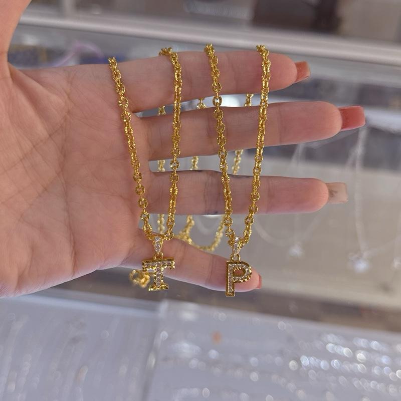 Dây chuyền chỉ công mặt hình chữ nhỏ xinh