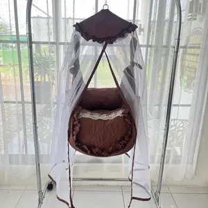 Set ayun full bahan embose (tidak dapat besi ayun)