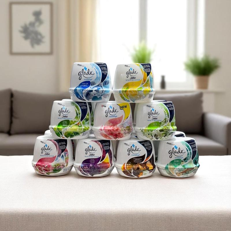 Glade Sáp Thơm Phòng Khử Mùi ÔTô, Toilet  180g Xuất Xứ Thái Lan (9 Mùi) Dầu Thơm Phòng Dầu Thơm