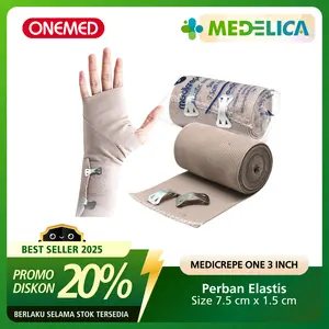 Medicrepe Elastic Bandage ONEMED 3Inch | Verban Elastis Perban