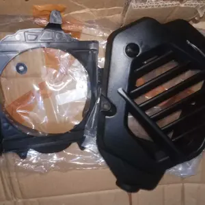 cover radiator tutup radiator dan dudukan radiator pelindung radiator vario techno 125 fi KZR old TH 2012 - 2015 Bahan tebal Berkualitas