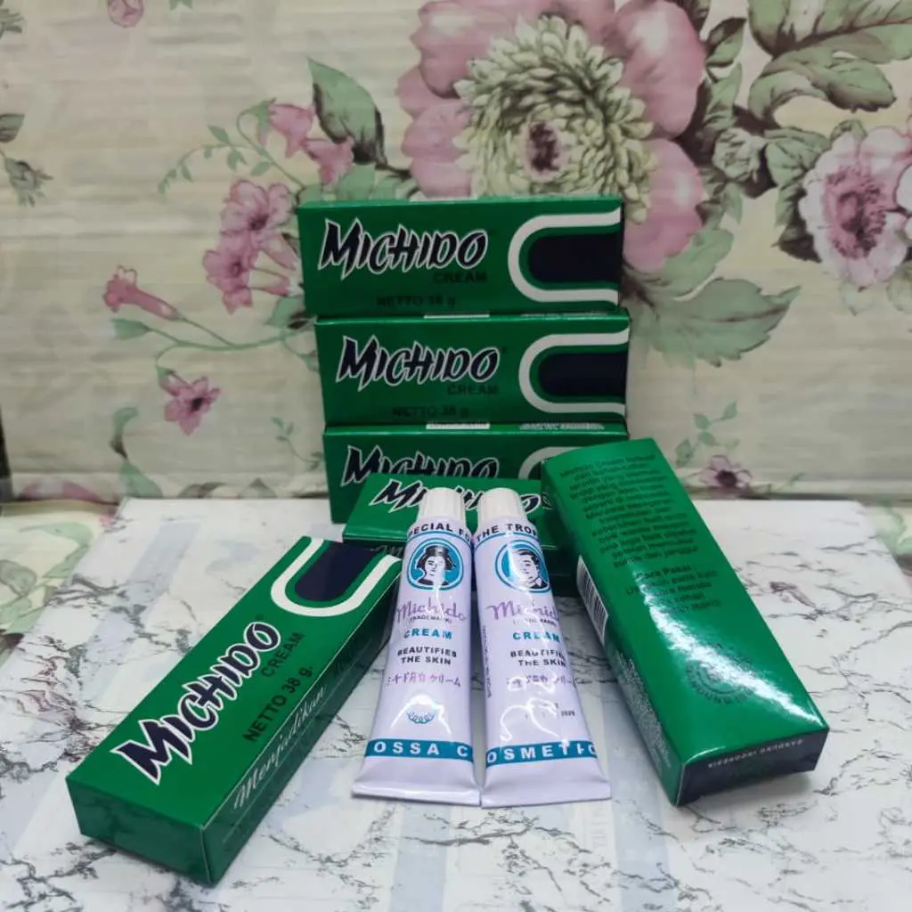 MICHIDO Cream Pemutih Pelembab Wajah 38gr