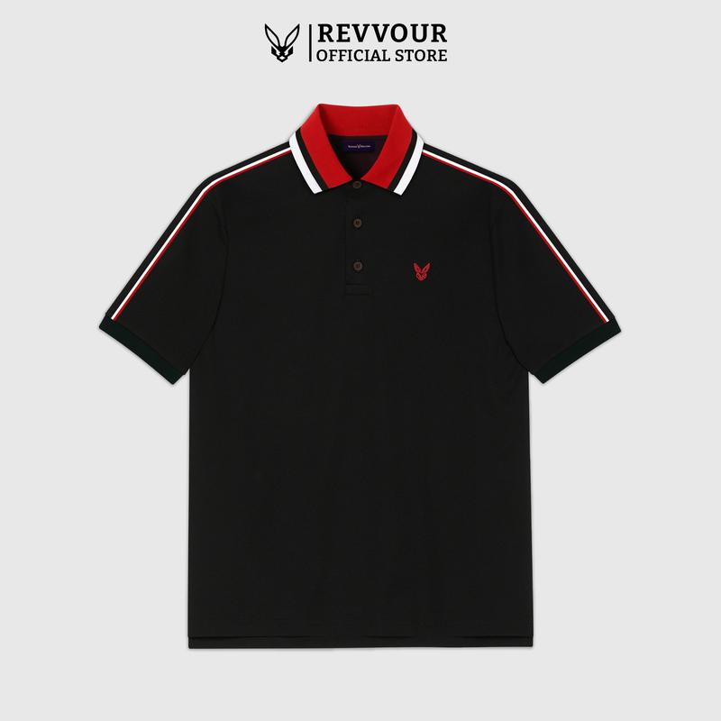 Áo Polo Nam Revvour Hanver Line Chất Liệu Cotton Cá Sấu (100% Cotton) Co Giãn 4 Chiều/Form Regular - REVVOUR